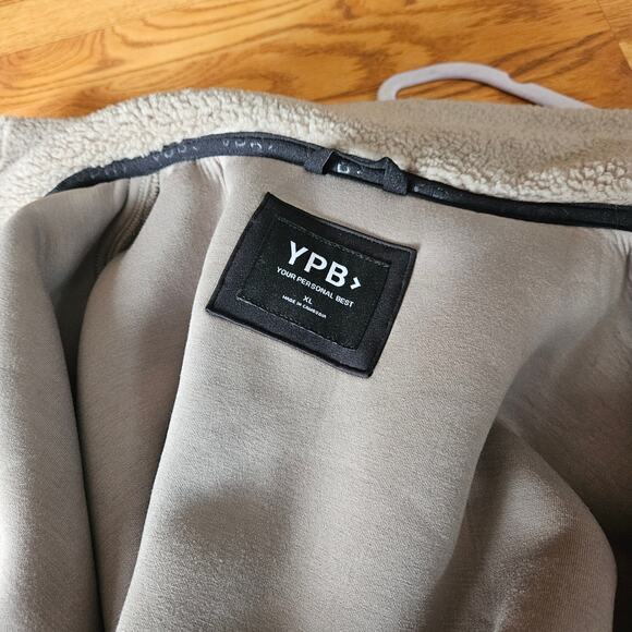 Abercrombie YPB Neowarm Full Zip Sherpa Hooded  Jacket Womens Size XL - Picture 4 of 8